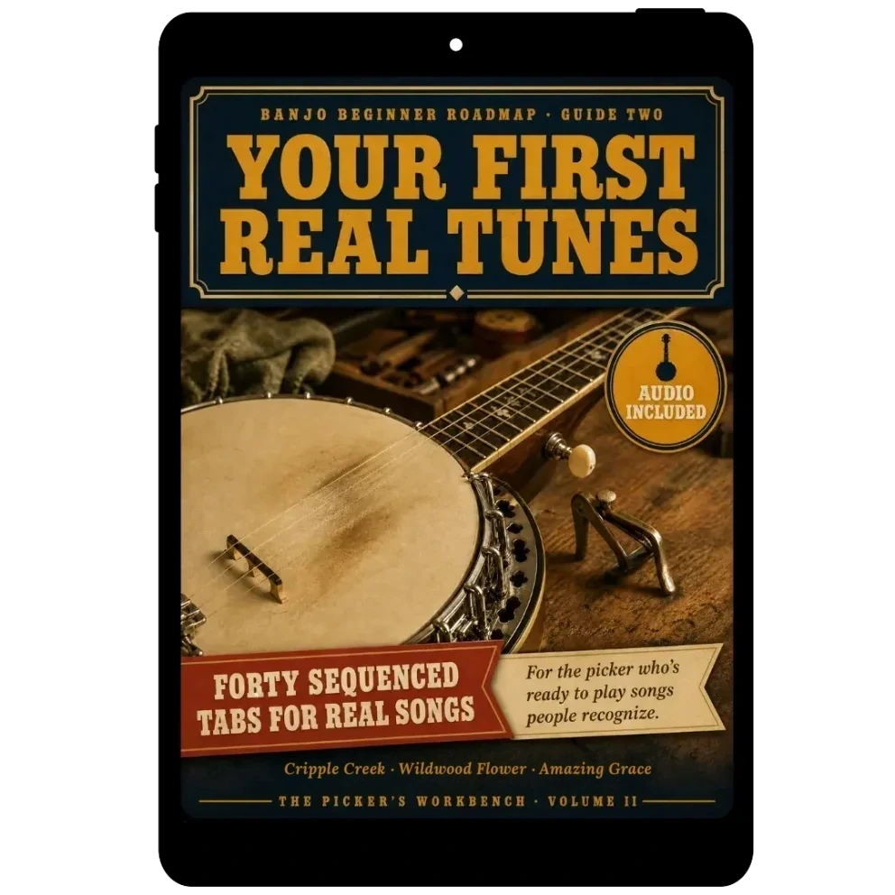 Guide 2 — Your First Real Tunes songbook spread